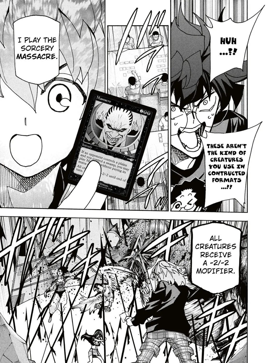 Destroy all humankind. They can't be regenerated. Chapter 62 page 87 - 