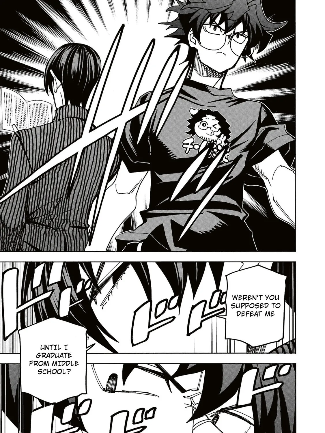 Destroy all humankind. They can't be regenerated. Chapter 63 page 115 - 