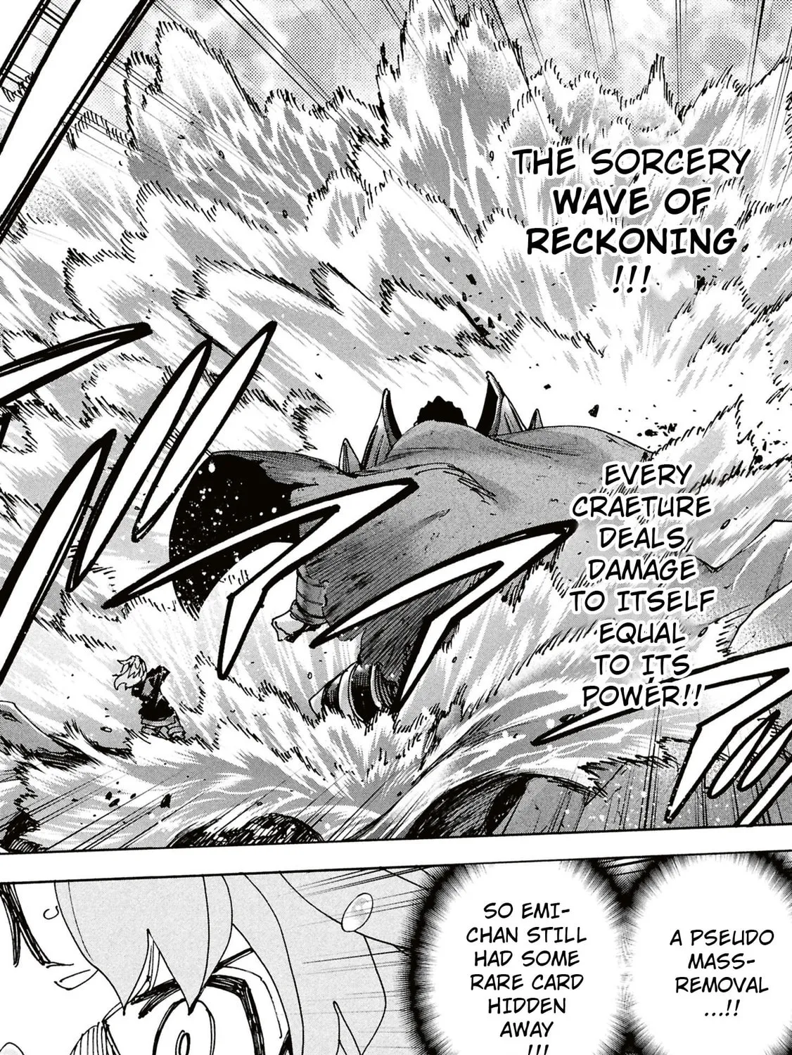 Destroy all humankind. They can't be regenerated. Chapter 63 page 81 - 