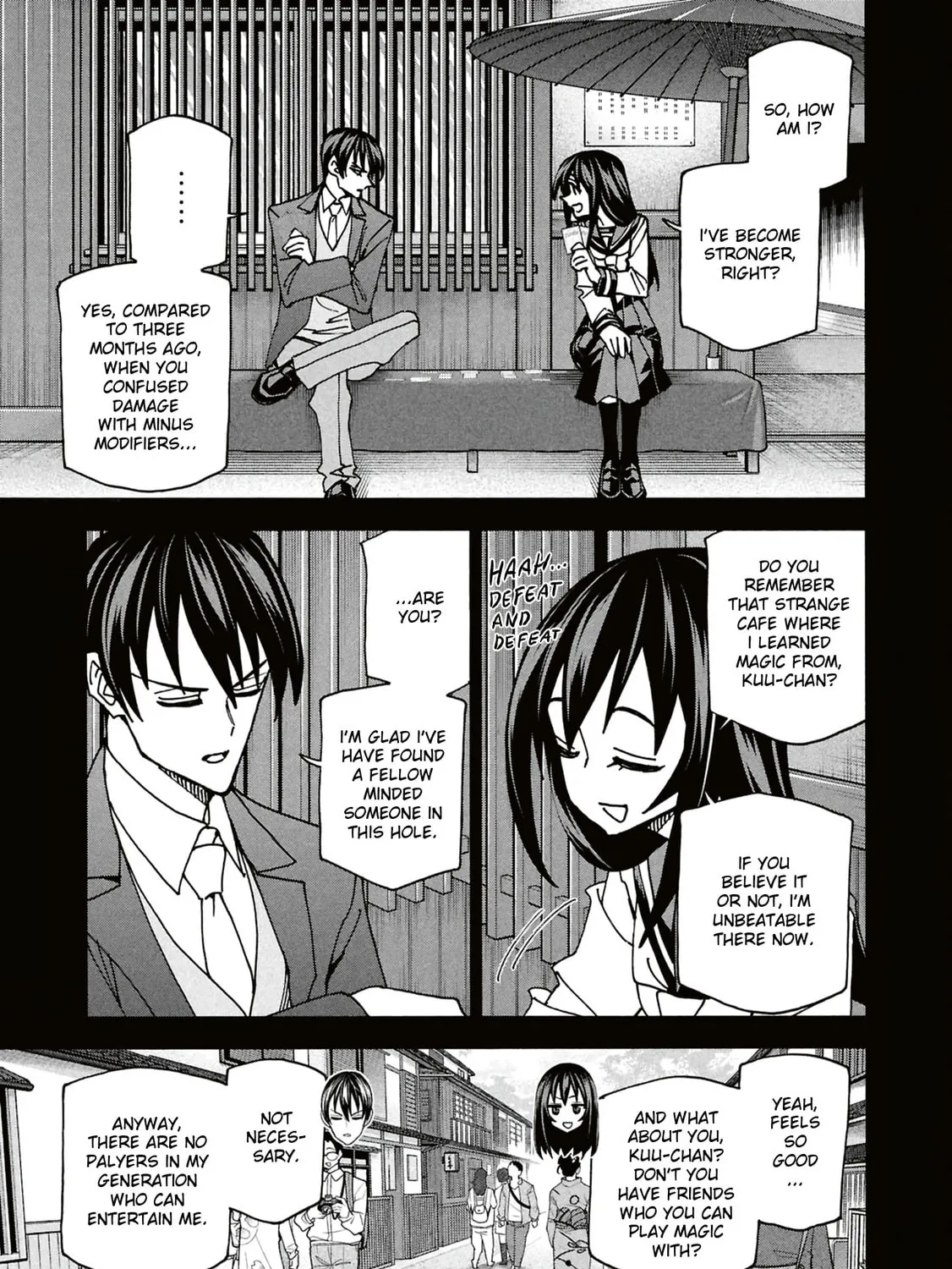 Destroy all humankind. They can't be regenerated. Chapter 65 page 79 - 