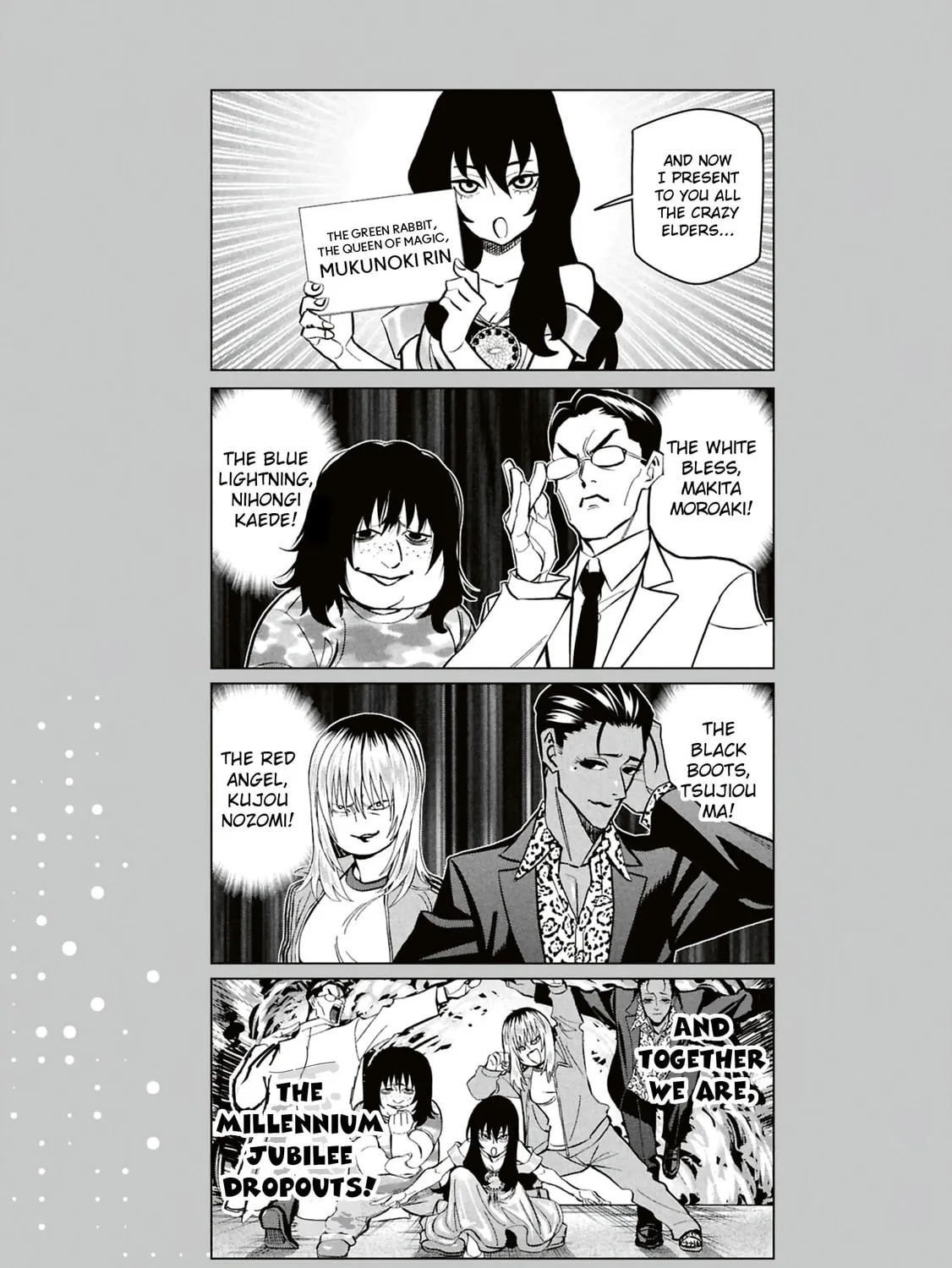 Destroy all humankind. They can't be regenerated. Chapter 67 page 95 - 