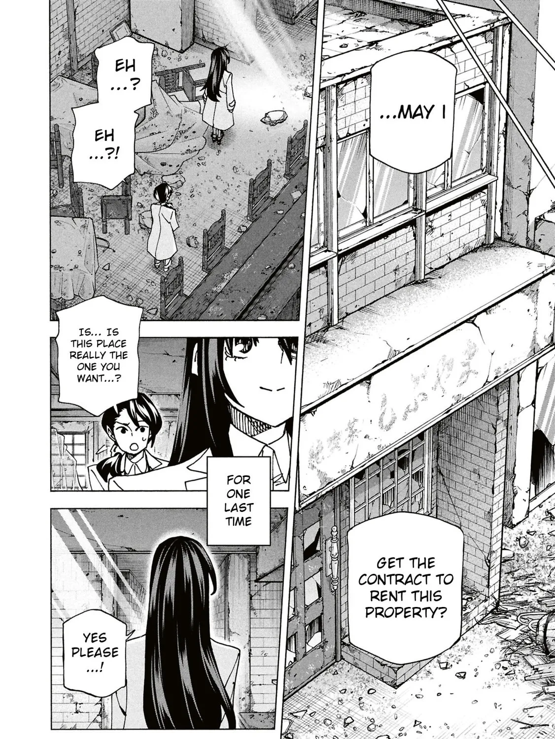 Destroy all humankind. They can't be regenerated. Chapter 68 page 107 - 