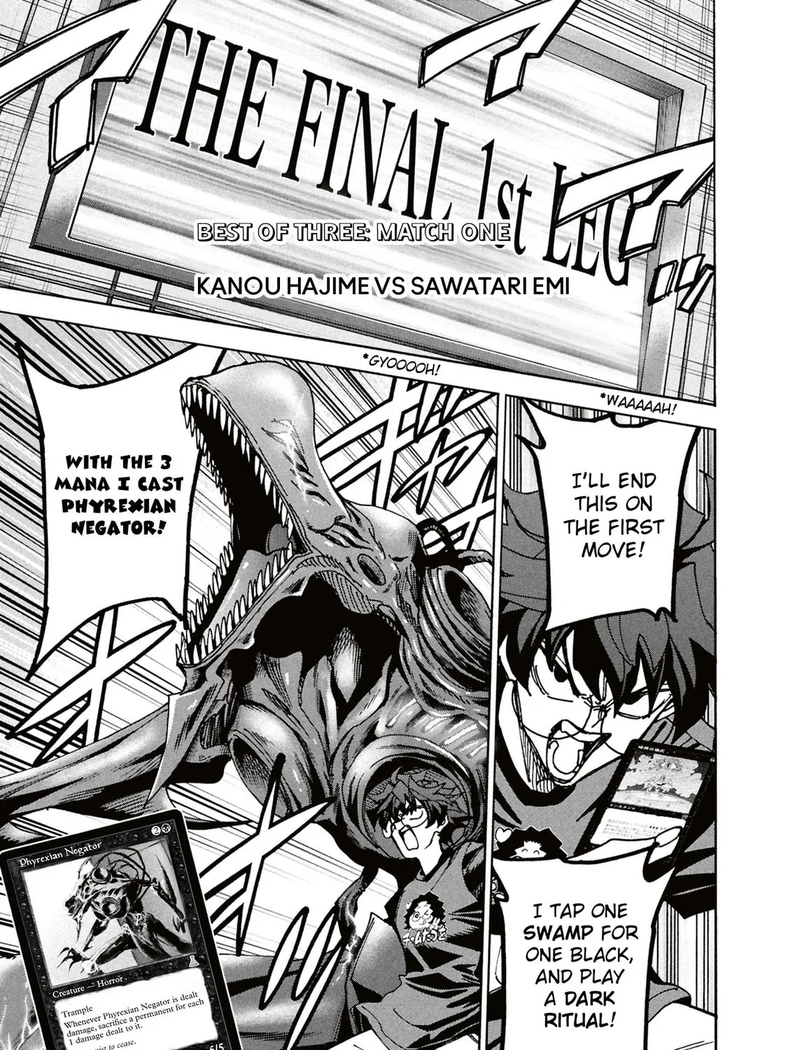 Destroy all humankind. They can't be regenerated. Chapter 68 page 25 - 