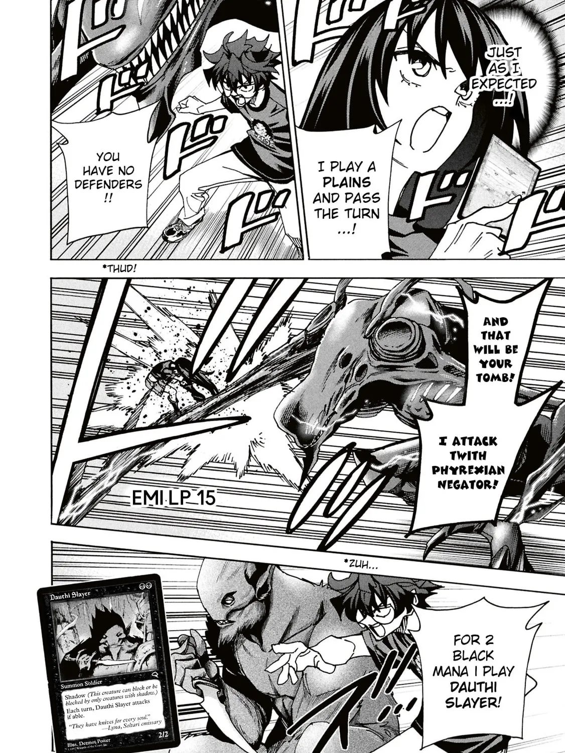 Destroy all humankind. They can't be regenerated. Chapter 68 page 27 - 