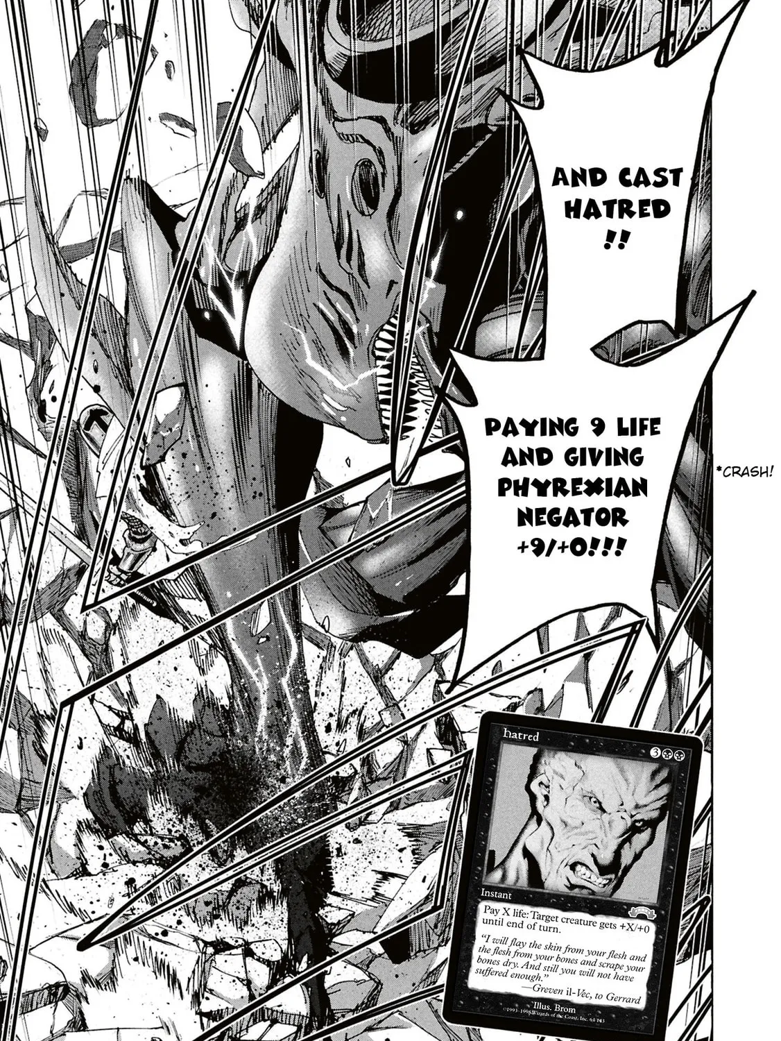 Destroy all humankind. They can't be regenerated. Chapter 68 page 49 - 