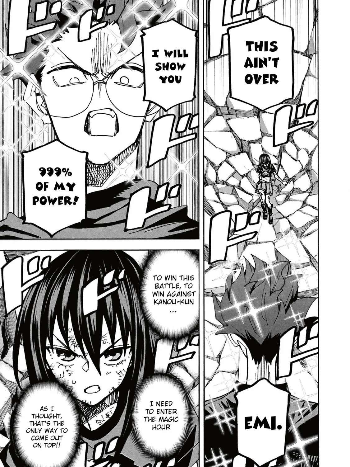 Destroy all humankind. They can't be regenerated. Chapter 68 page 53 - 