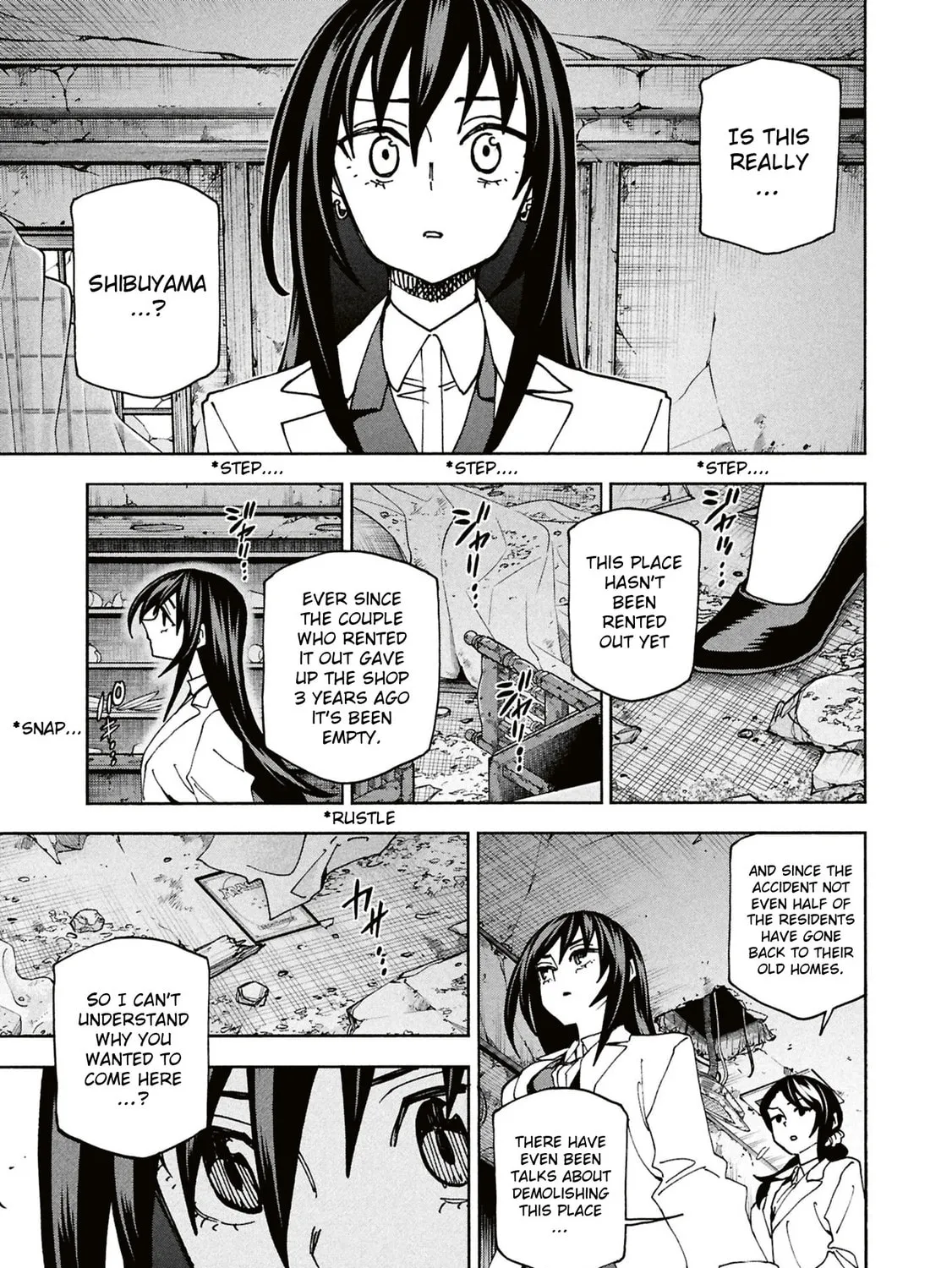 Destroy all humankind. They can't be regenerated. Chapter 68 page 61 - 