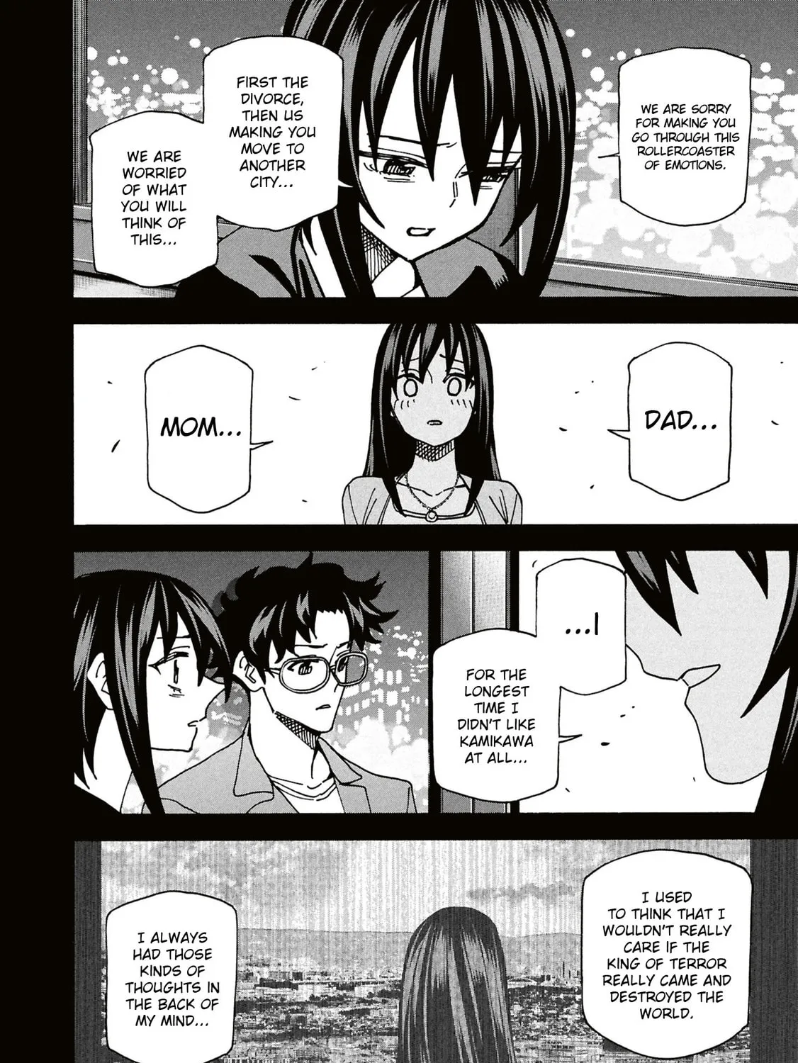 Destroy all humankind. They can't be regenerated. Chapter 68 page 75 - 
