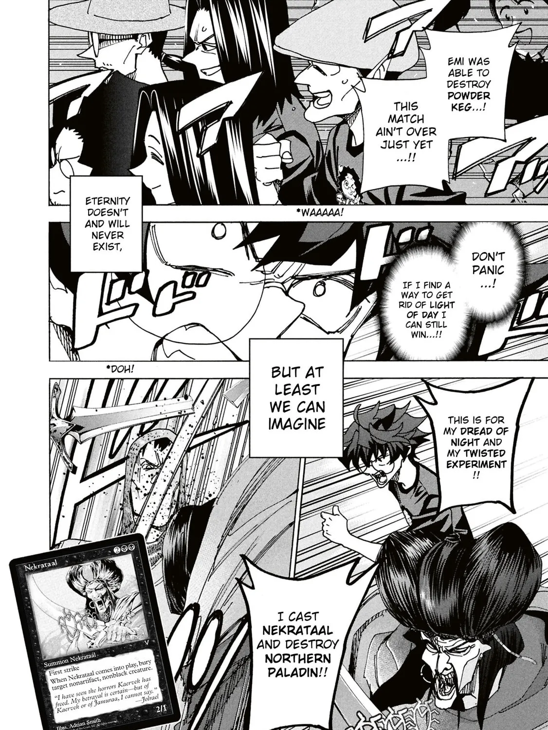 Destroy all humankind. They can't be regenerated. Chapter 68 page 95 - 