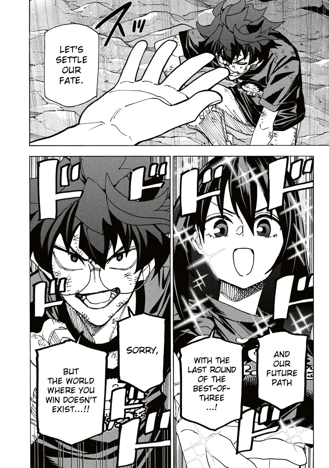Destroy all humankind. They can't be regenerated. Chapter 69 page 13 - 