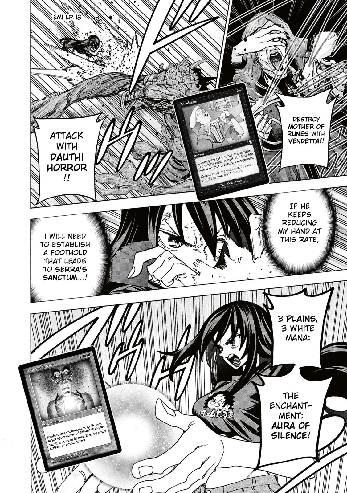 Destroy all humankind. They can't be regenerated. Chapter 69 page 21 - 