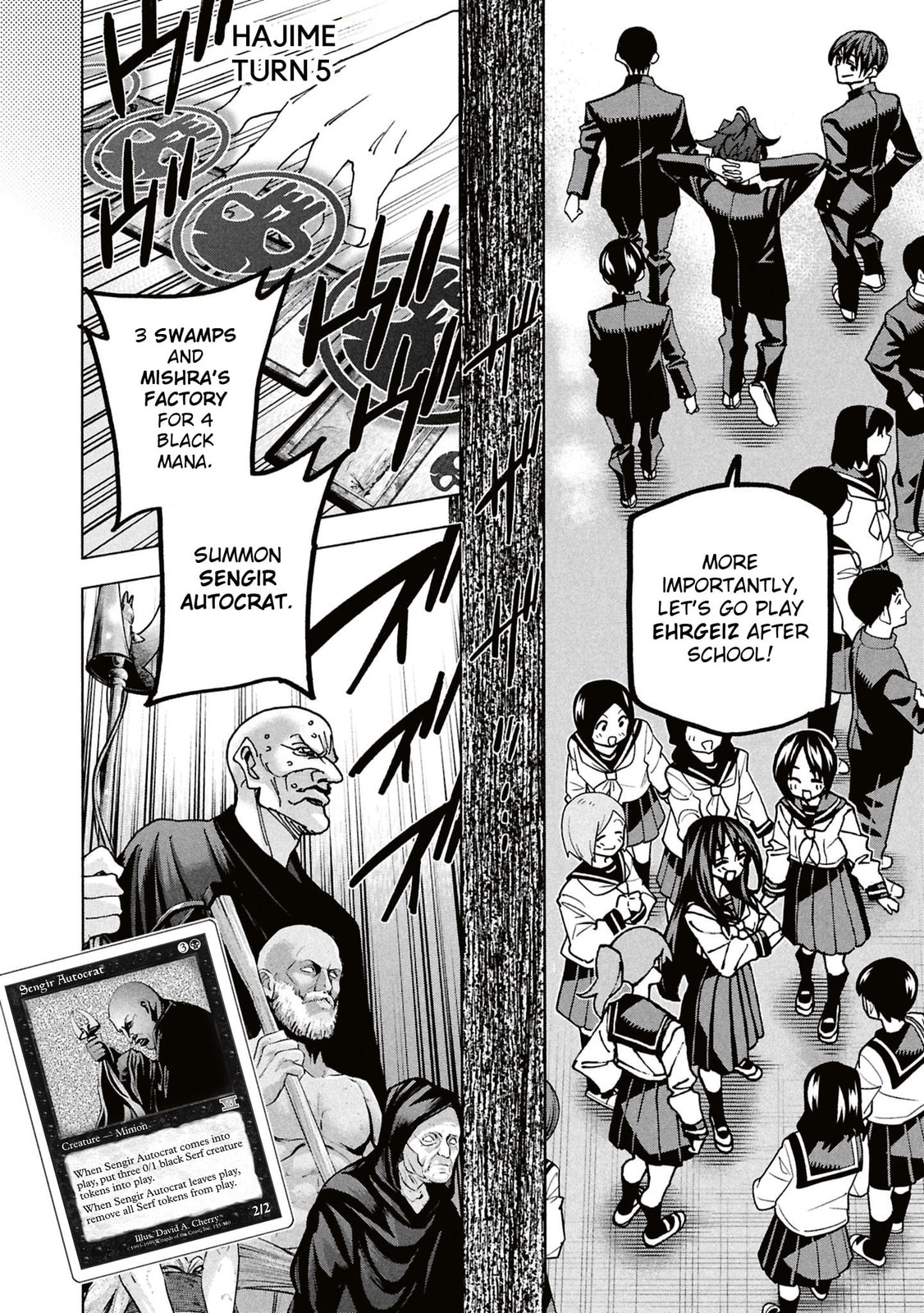 Destroy all humankind. They can't be regenerated. Chapter 69 page 25 - 