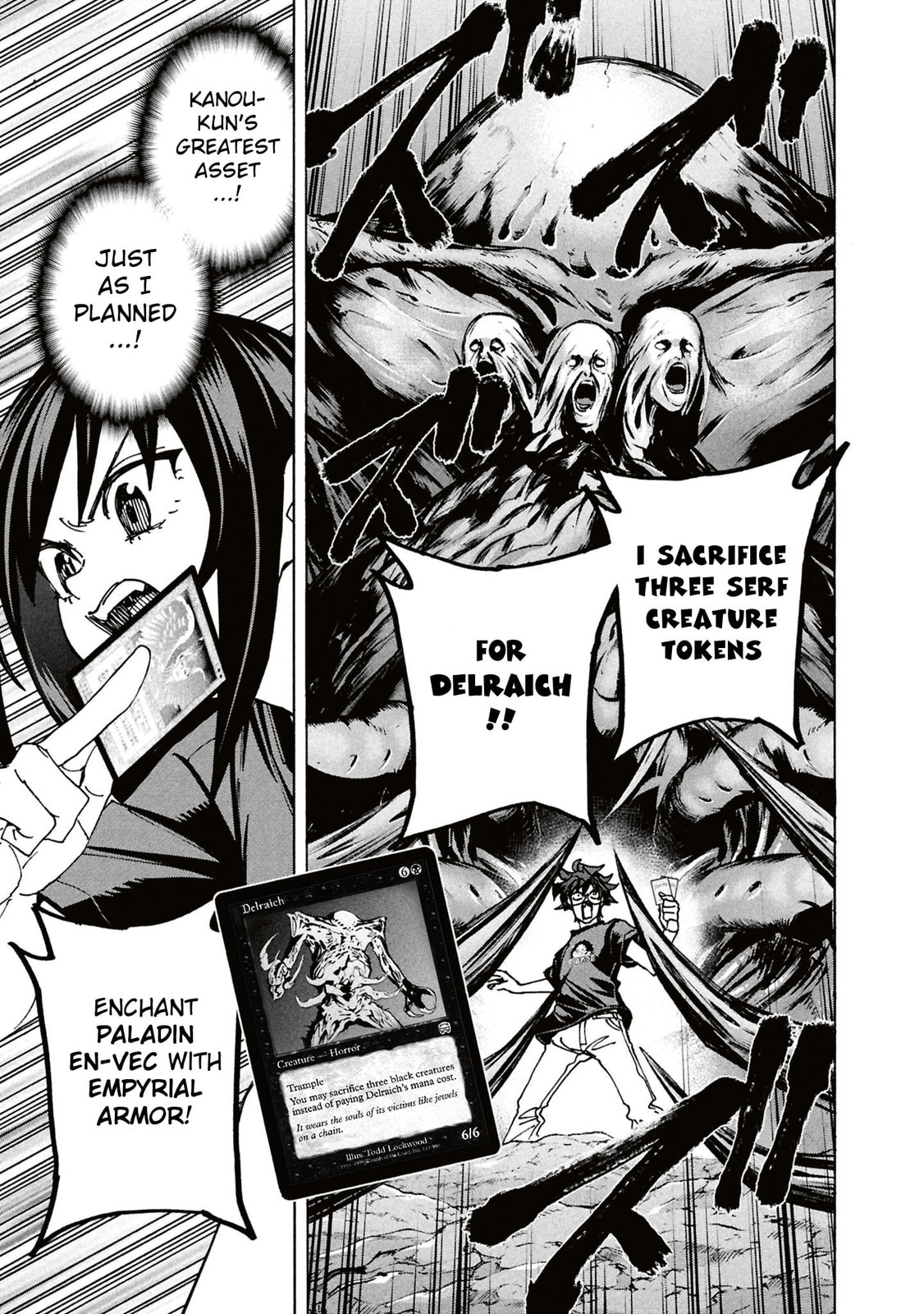 Destroy all humankind. They can't be regenerated. Chapter 69 page 26 - 