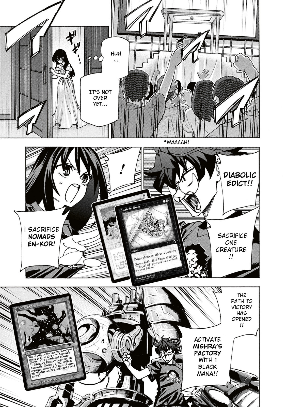 Destroy all humankind. They can't be regenerated. Chapter 69 page 28 - 