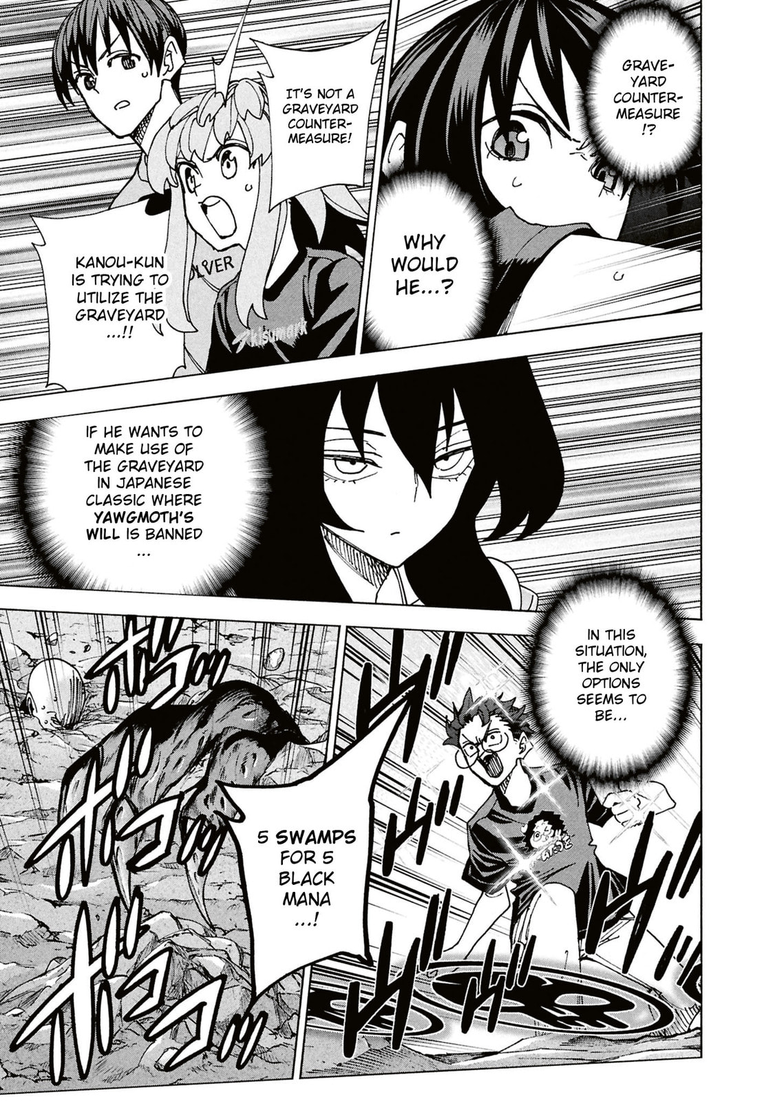 Destroy all humankind. They can't be regenerated. Chapter 69 page 38 - 