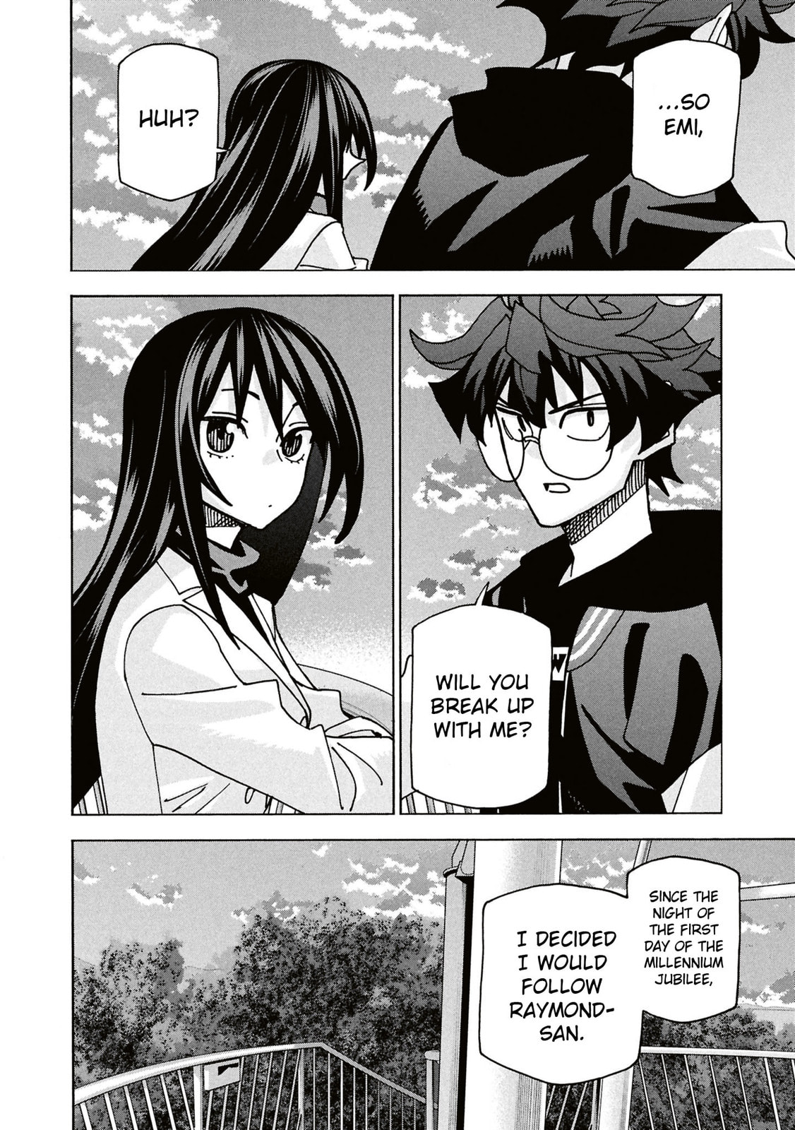 Destroy all humankind. They can't be regenerated. Chapter 70 page 37 - 
