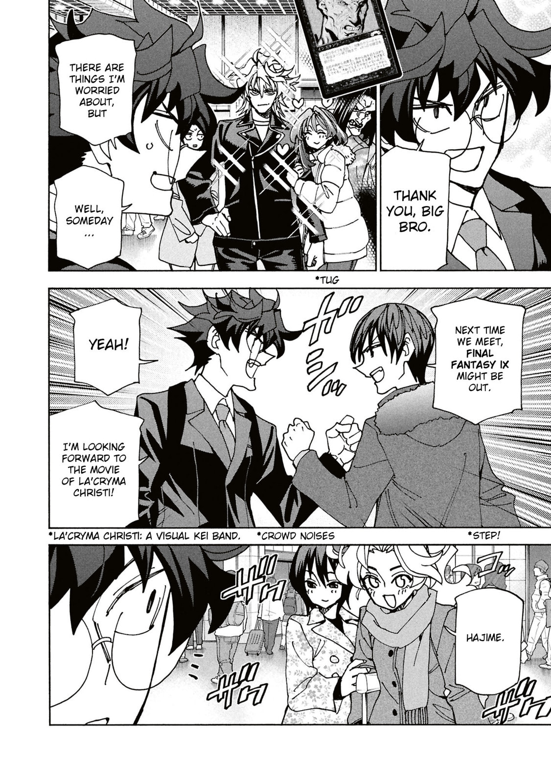 Destroy all humankind. They can't be regenerated. Chapter 70 page 43 - 