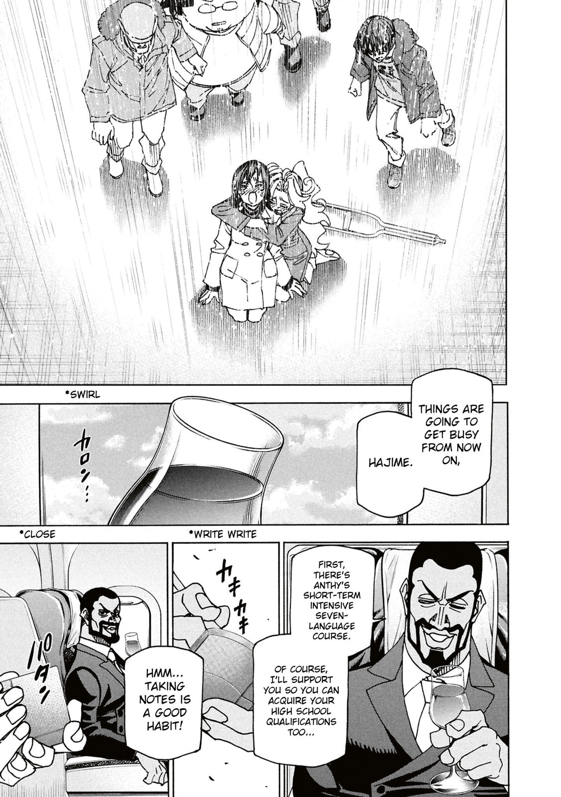 Destroy all humankind. They can't be regenerated. Chapter 70 page 52 - 