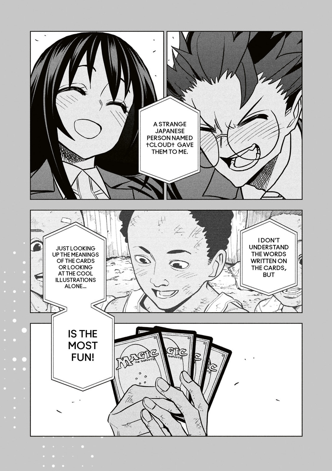 Destroy all humankind. They can't be regenerated. Chapter 71 page 66 - 