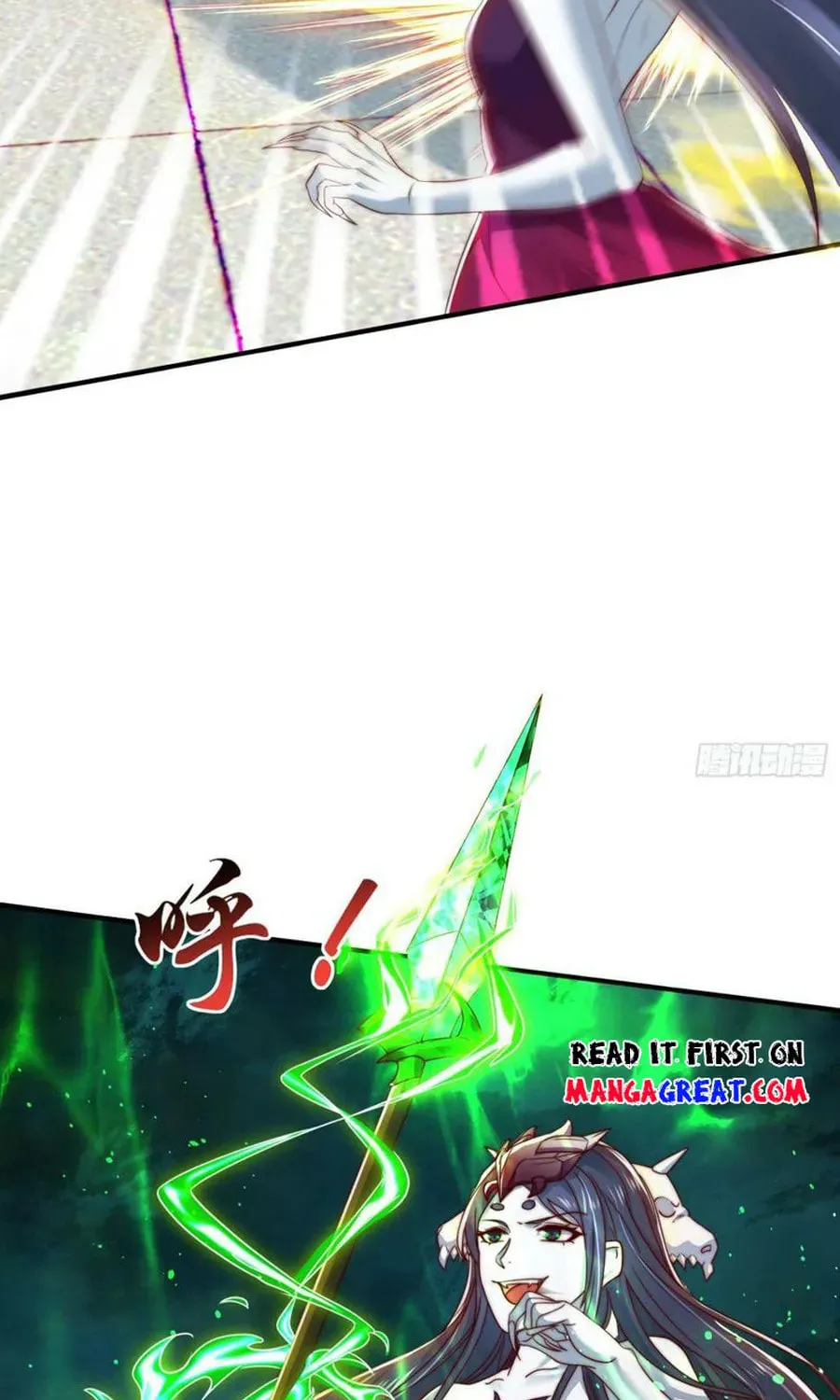Devilish Girlfriend (Colored) Chapter 128 page 34 - 