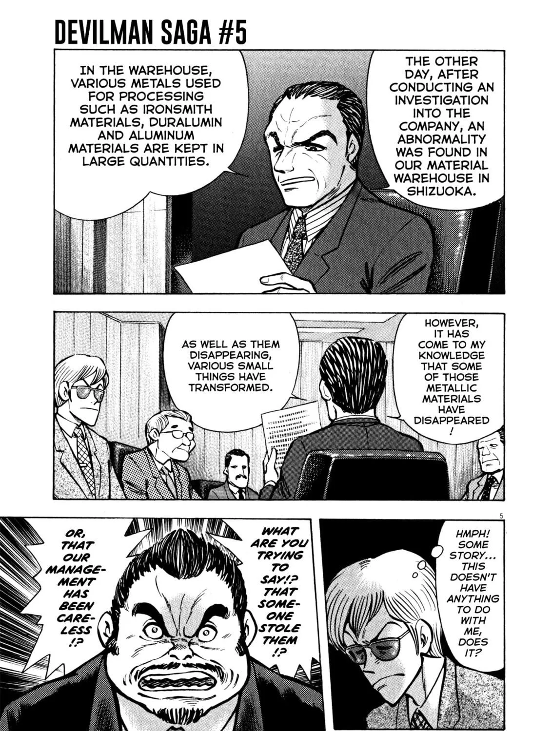 Devilman Saga Chapter 37 page 9 - 
