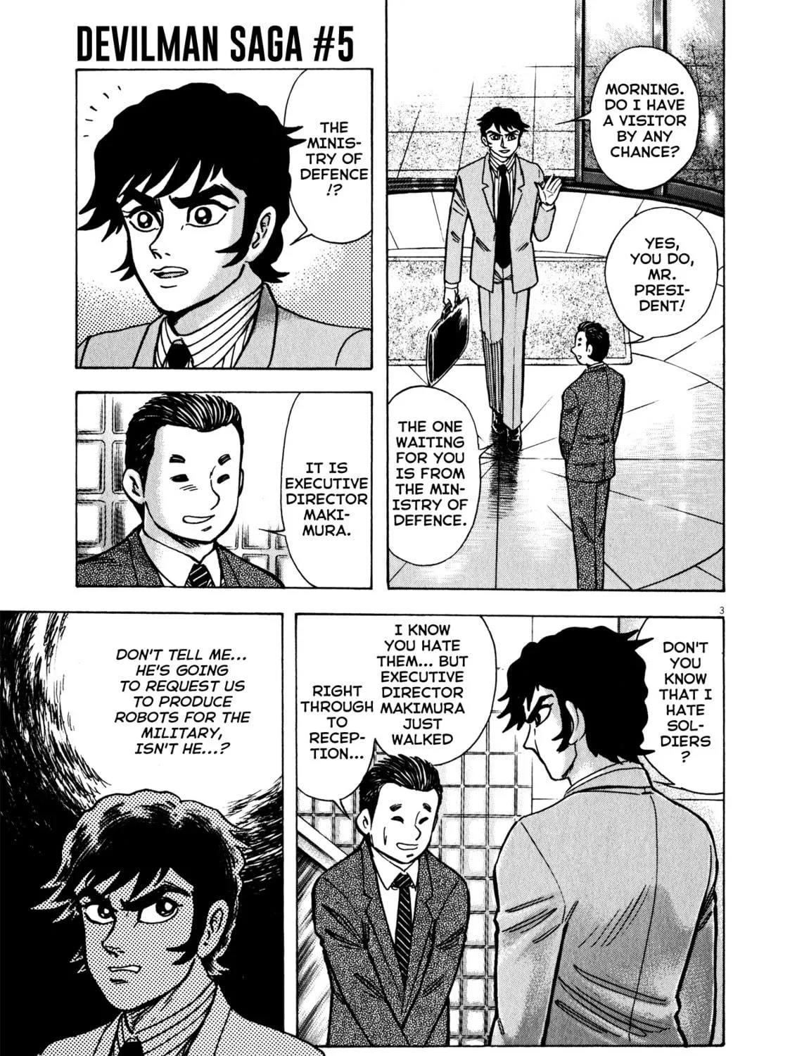 Devilman Saga Chapter 38 page 5 - 