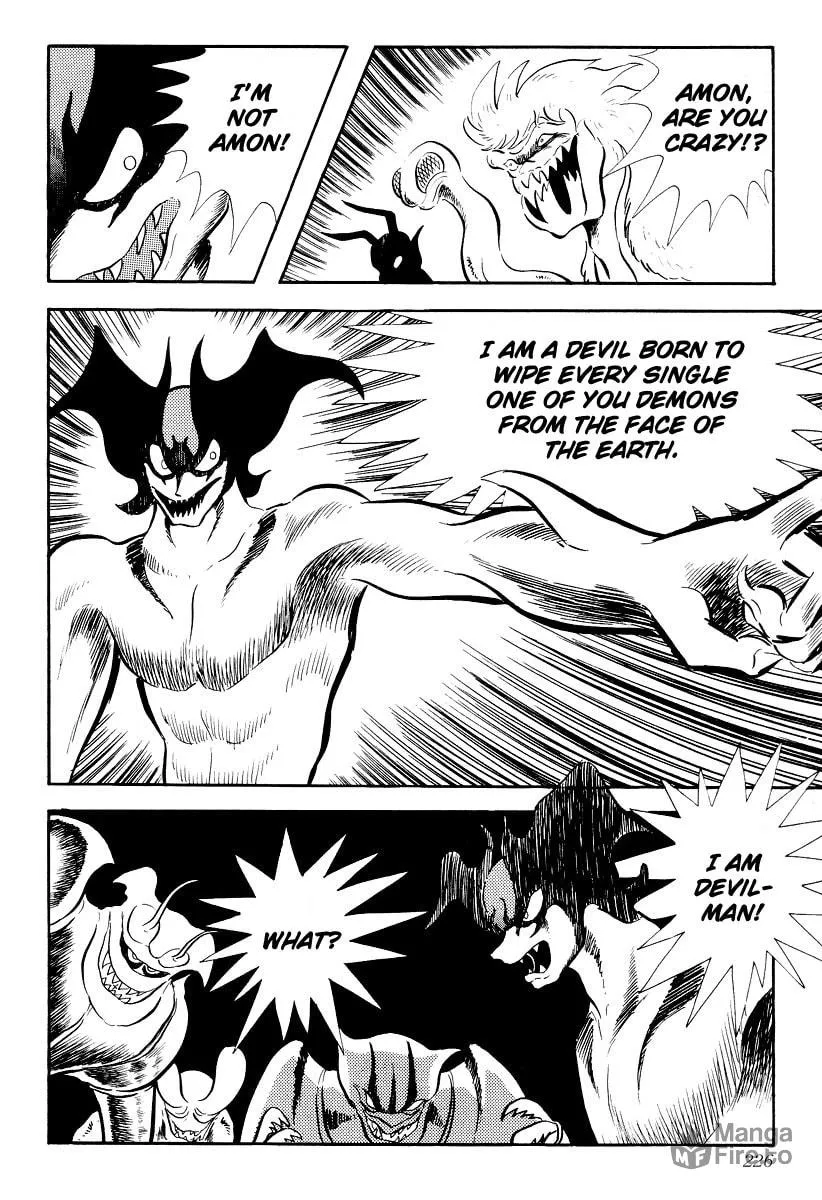 Devilman Chapter 0 page 222 - 