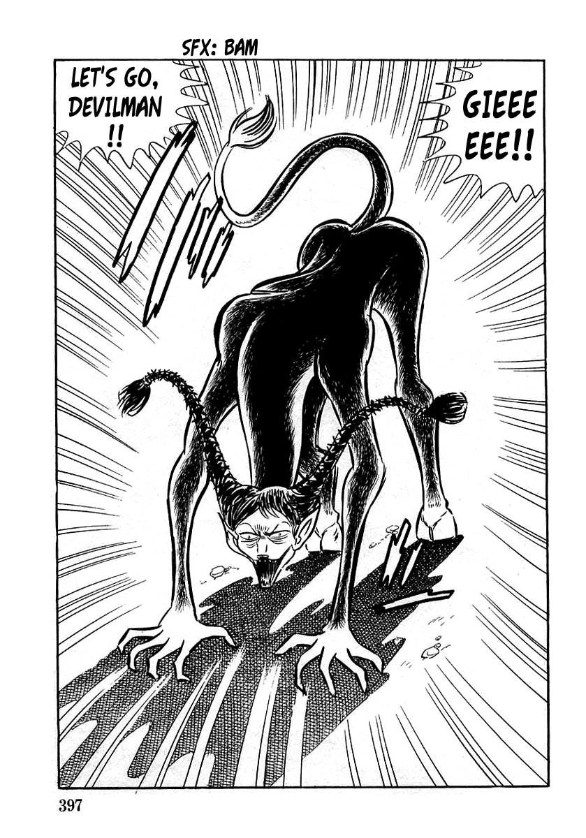 Devilman Chapter 11 page 25 - 