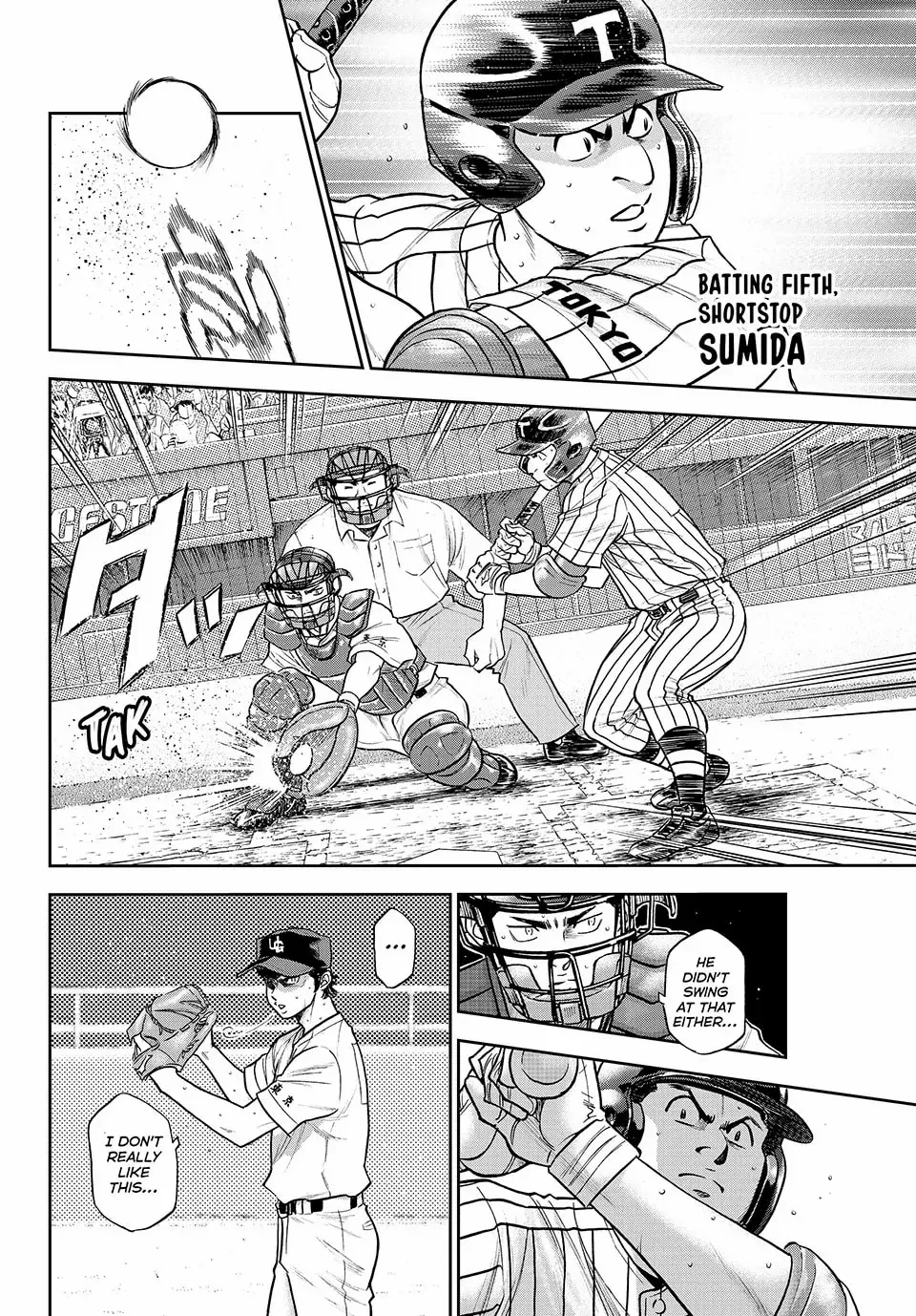 Diamond no Ace Act 2 Chapter 310 page 13 - 