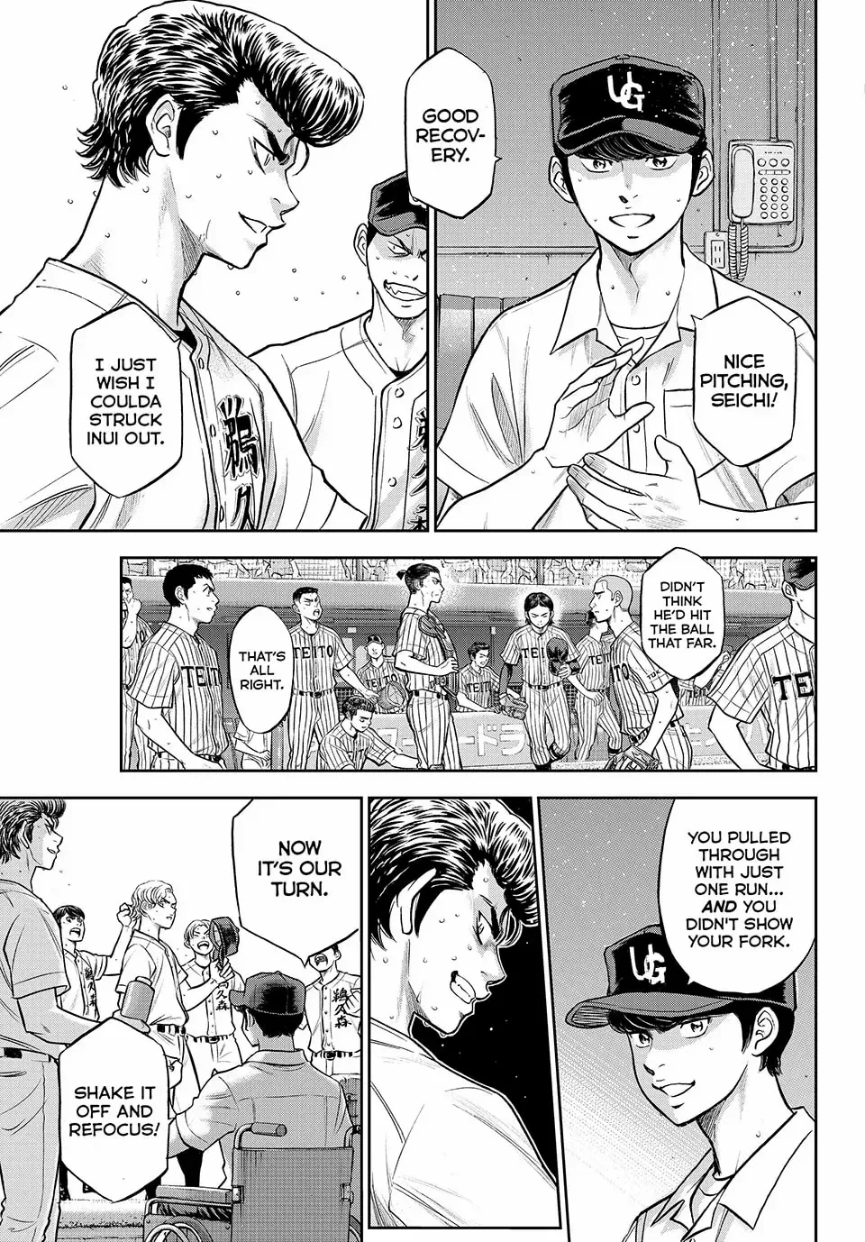 Diamond no Ace Act 2 Chapter 310 page 16 - 