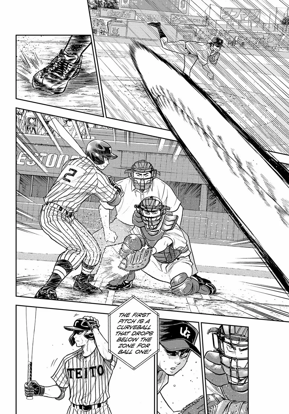 Diamond no Ace Act 2 Chapter 310 page 4 - 