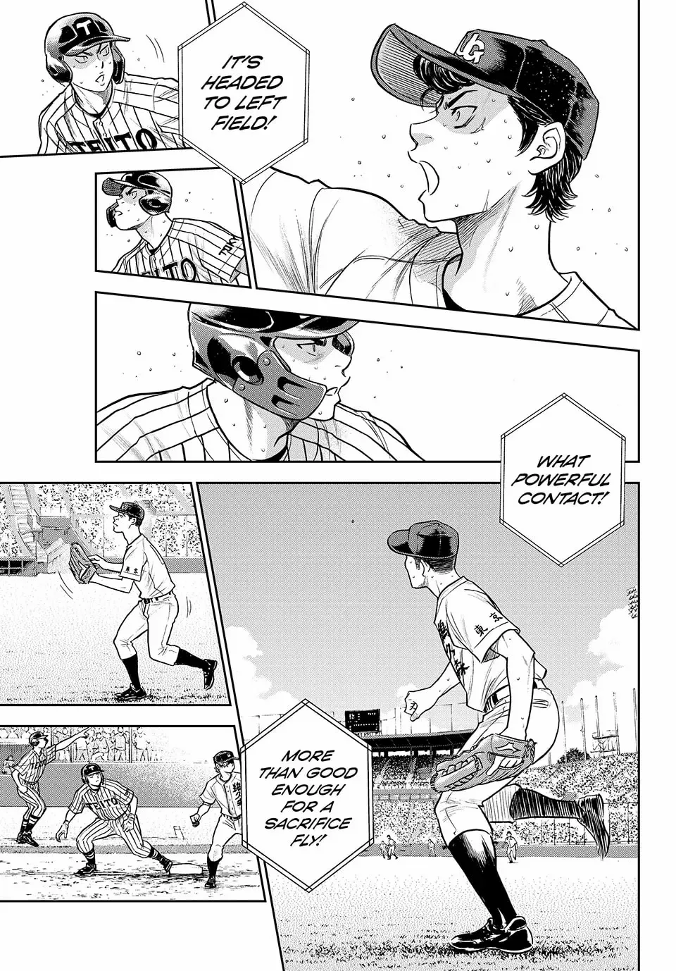 Diamond no Ace Act 2 Chapter 310 page 10 - 