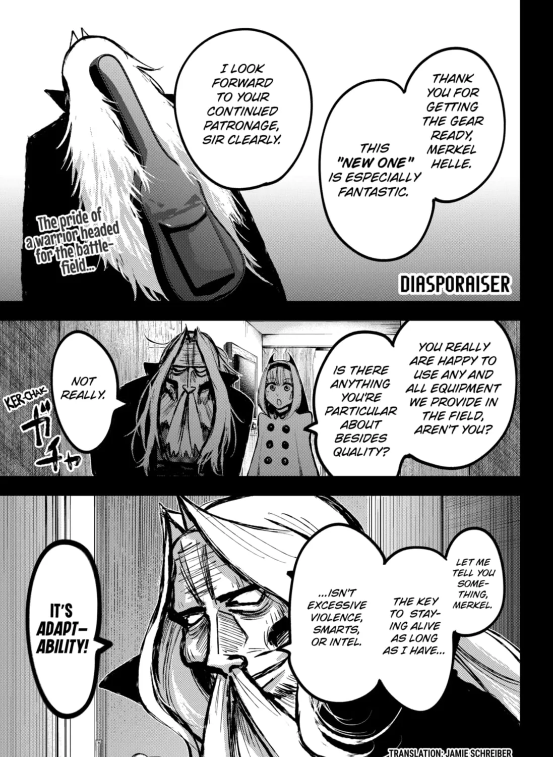 Diasporaiser Chapter 10 page 1 - 