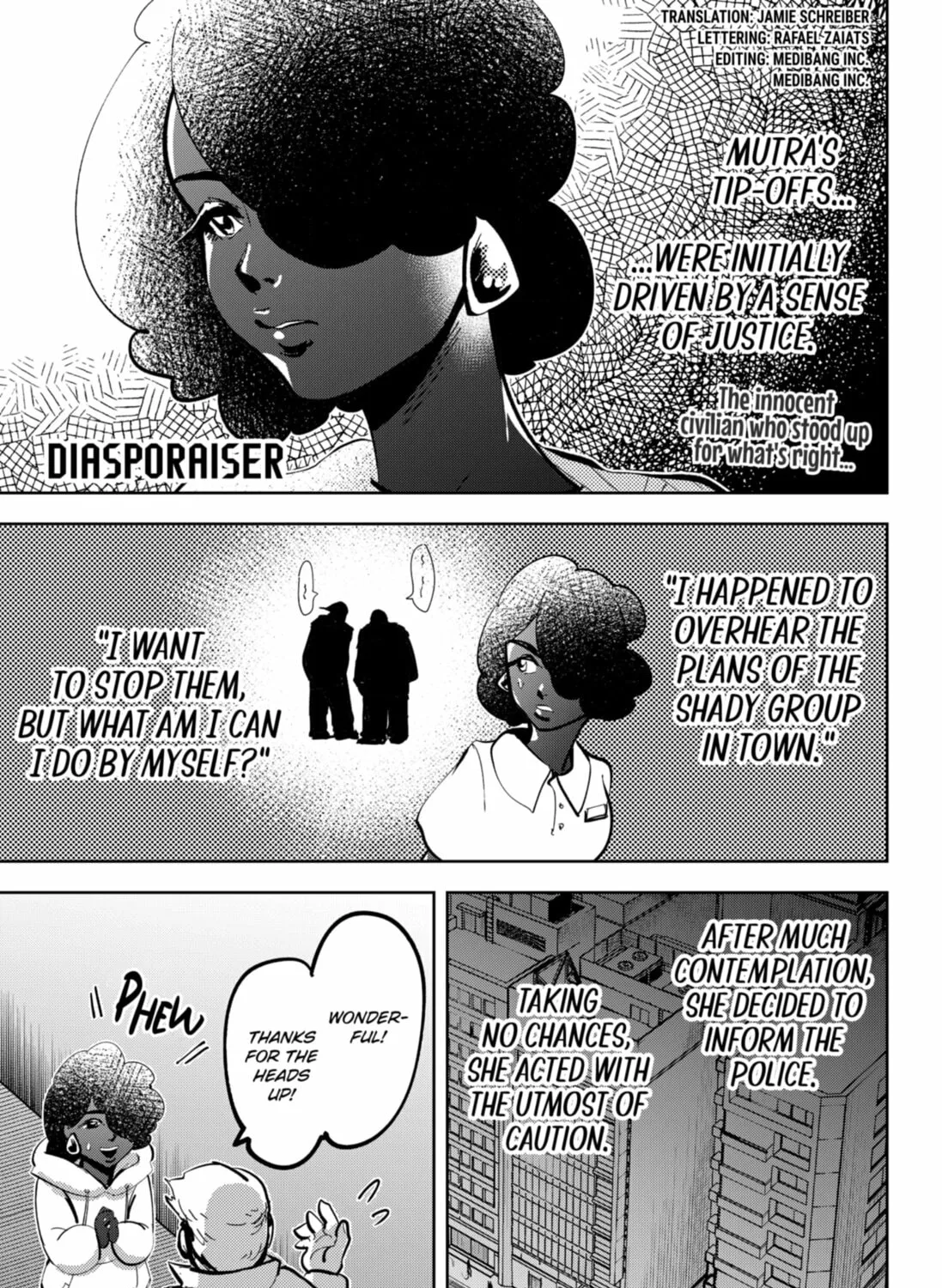 Diasporaiser Chapter 5 page 1 - 