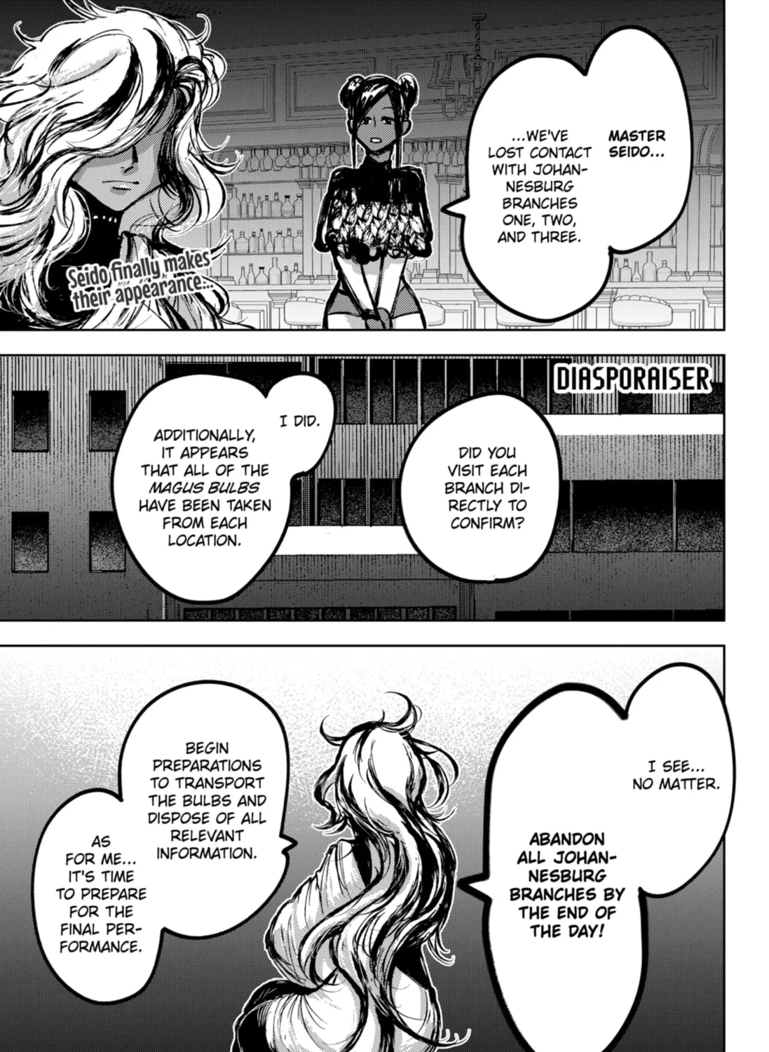 Diasporaiser Chapter 8 page 1 - 