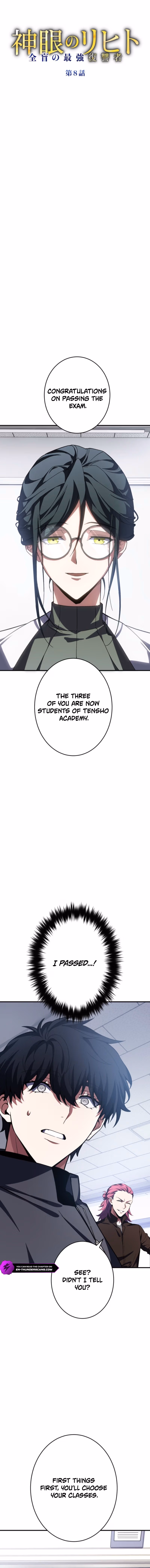 Divine-Eyed Licht: The Strongest Blind Avenger Chapter 8 page 4 - 