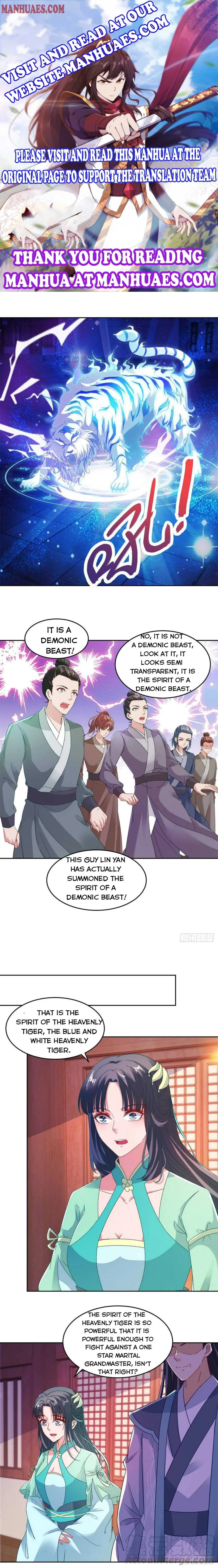 Divine Spirit Martial Emperor Chapter 110 page 1 - 