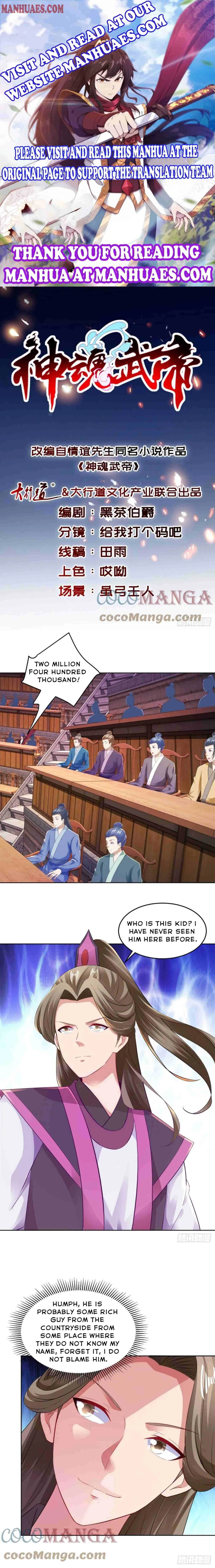 Divine Spirit Martial Emperor Chapter 129 page 1 - 