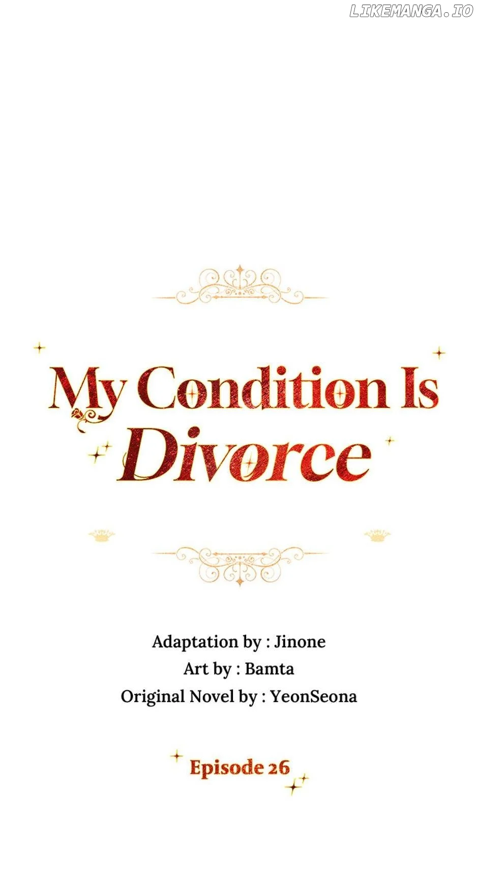 Divorce is the Condition Chapter 26 page 20 - 