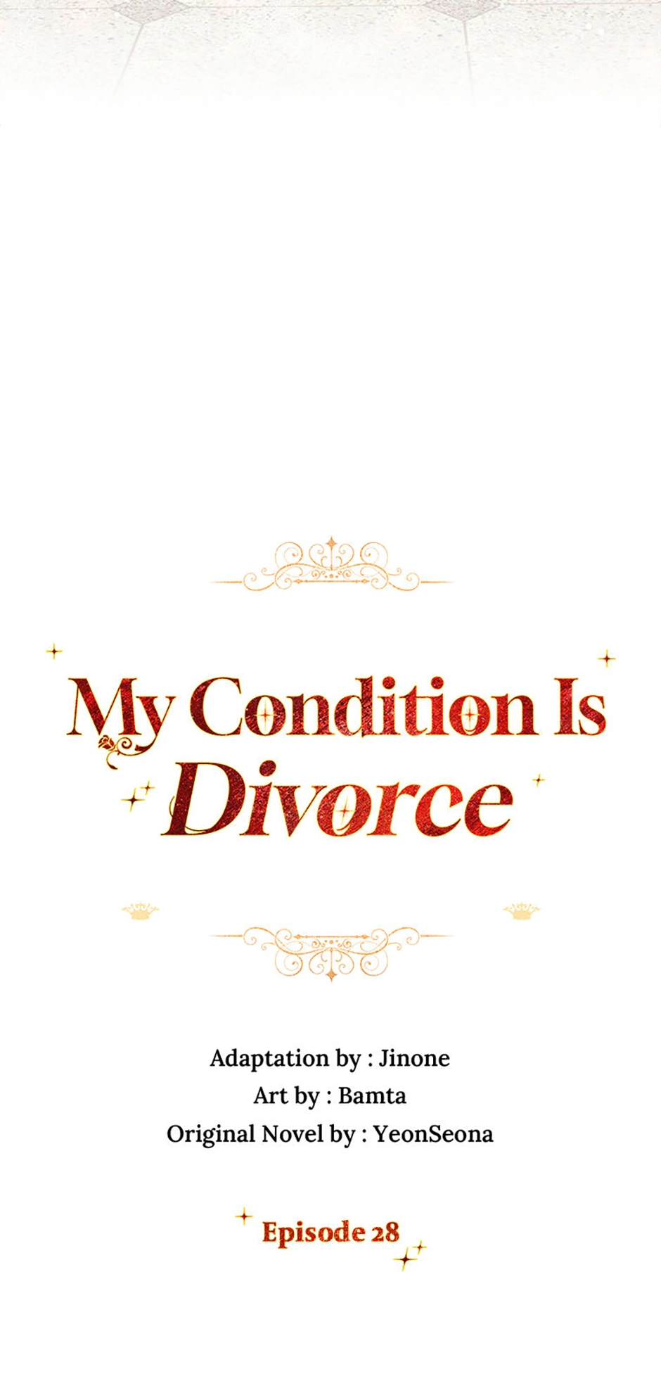 Divorce is the Condition Chapter 28 page 14 - 