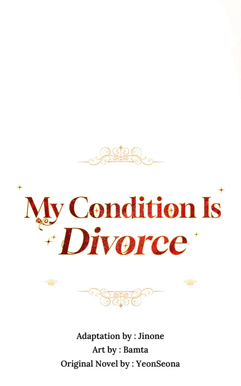Divorce is the Condition Chapter 32 page 96 - 
