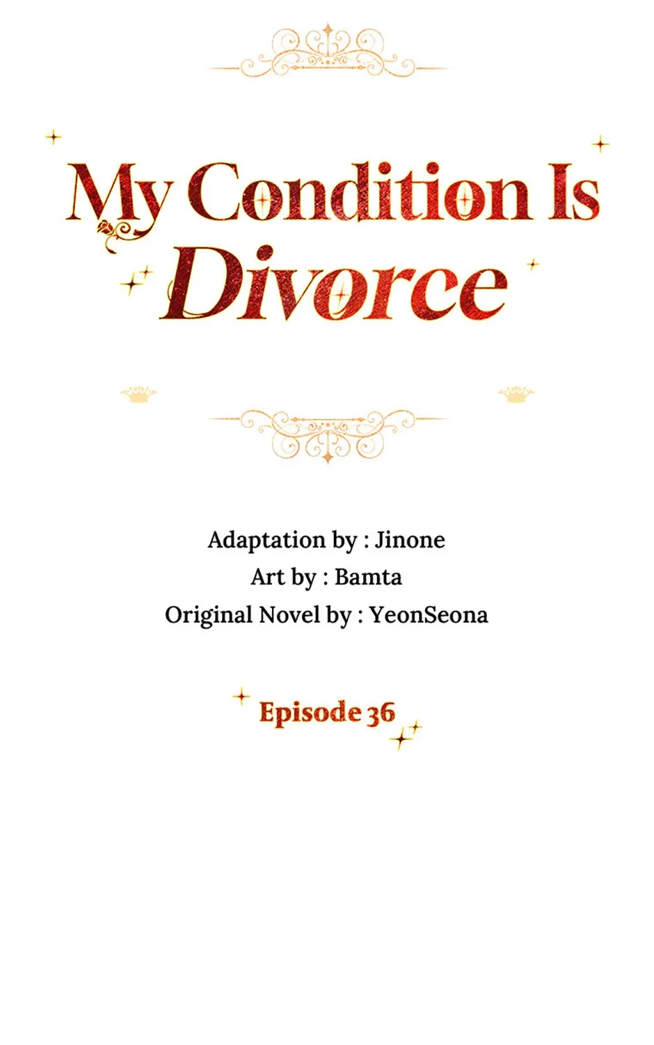 Divorce is the Condition Chapter 36 page 31 - 