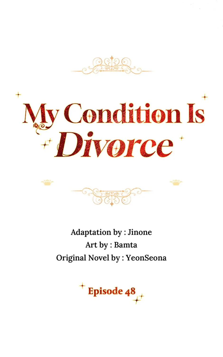 Divorce is the Condition Chapter 48 page 63 - 