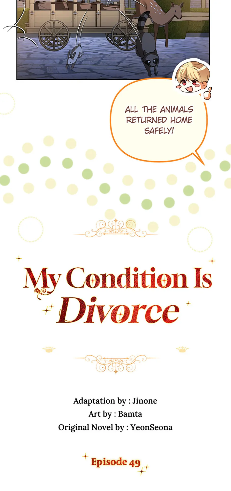 Divorce is the Condition Chapter 49 page 21 - 