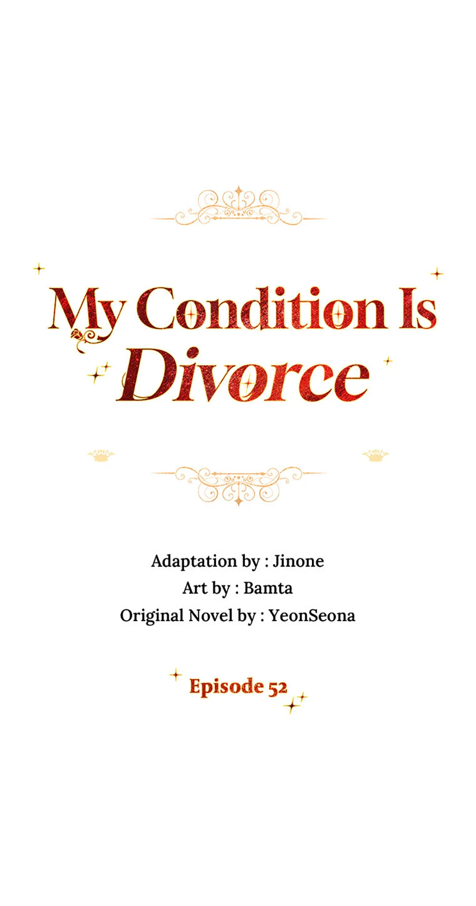 Divorce is the Condition Chapter 52 page 33 - 