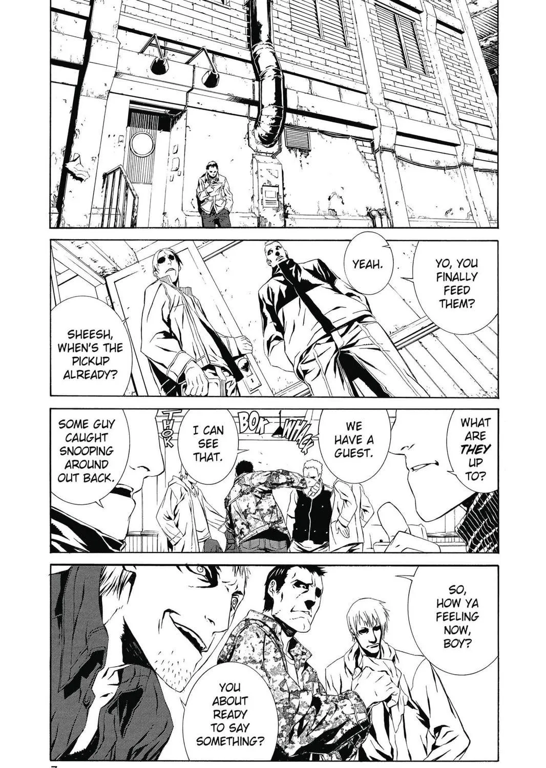Dogs: Bullets & Carnage Chapter 1 page 5 - 