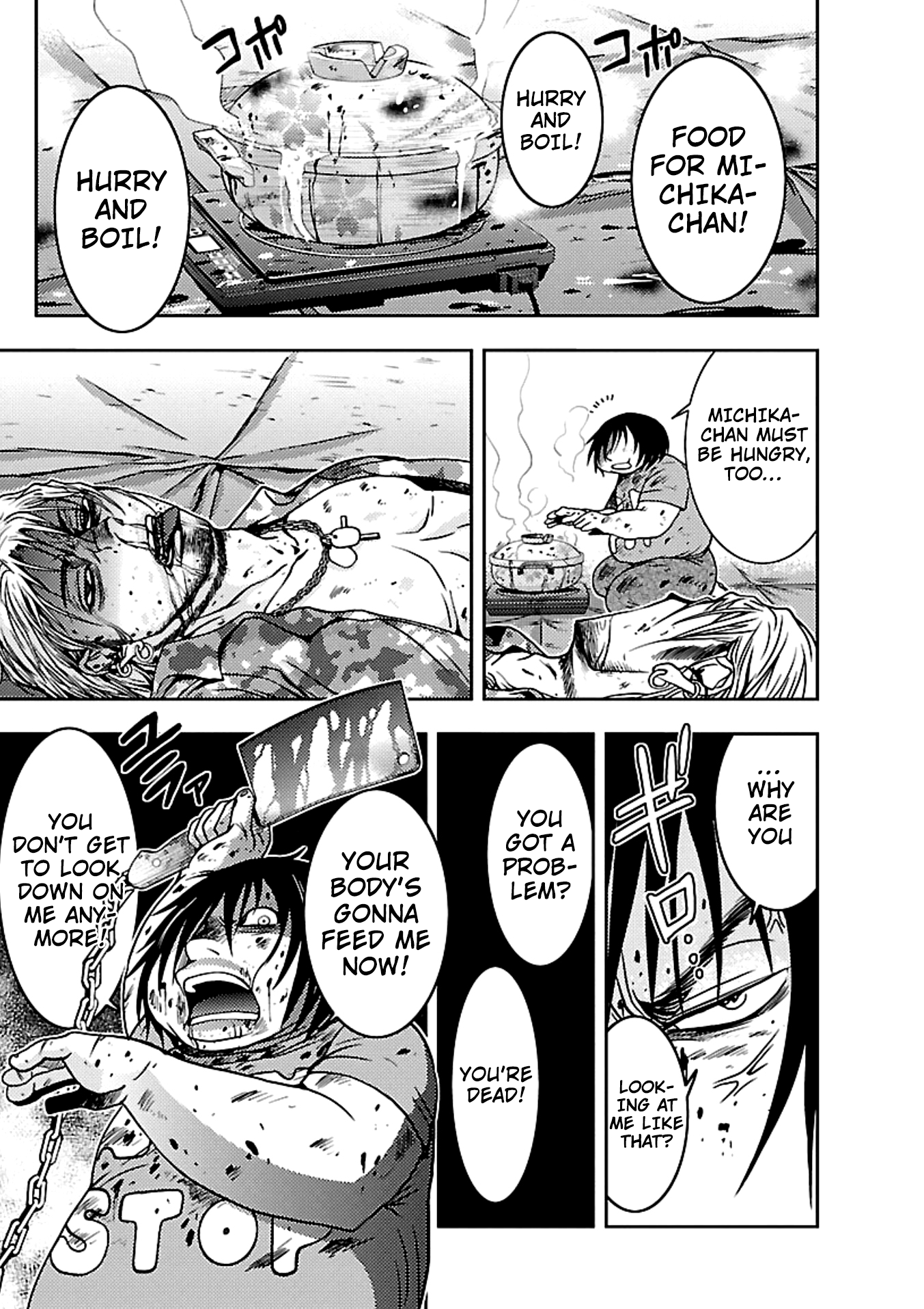 Dokumushi Chapter 16 page 22 - 