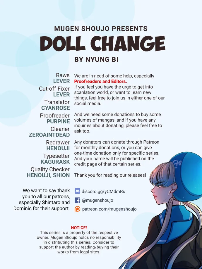 Doll Change Chapter 11 page 1 - 