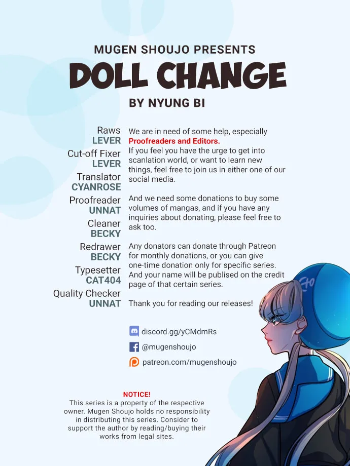 Doll Change Chapter 16 page 1 - 