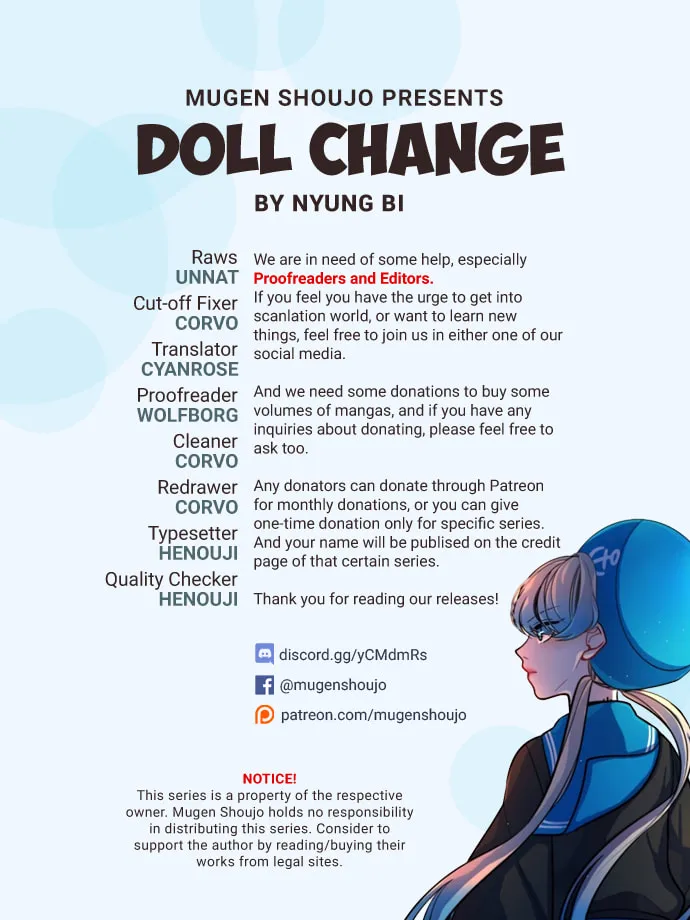 Doll Change Chapter 21 page 1 - 